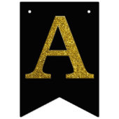 Glitter Happy Birthday-banner Vlaggetjes (Derde vlag)