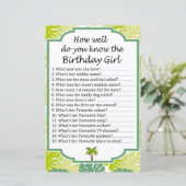 Glitter hart Hoe goed ken je de verjaardag? (Staand voorkant)