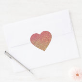Glitter Hart Sticker (Envelop)