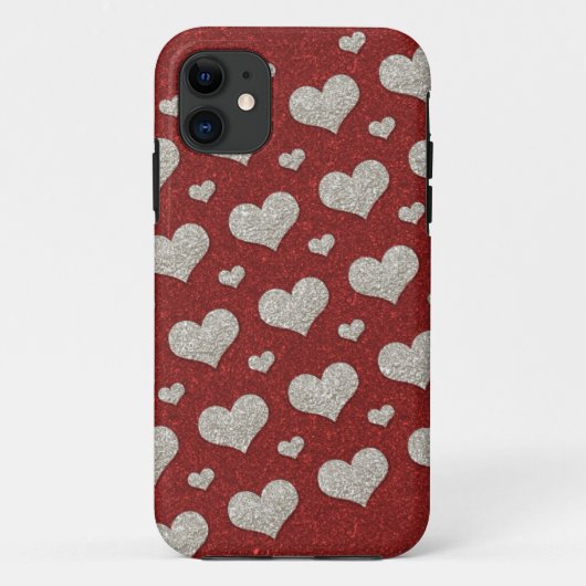 Glitter harten Case-Mate iPhone case (Achterkant)