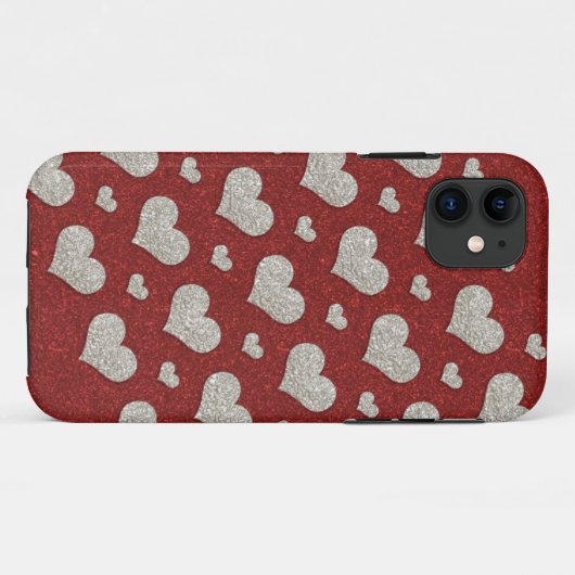 Glitter harten Case-Mate iPhone case (Achterkant (horizontaal))