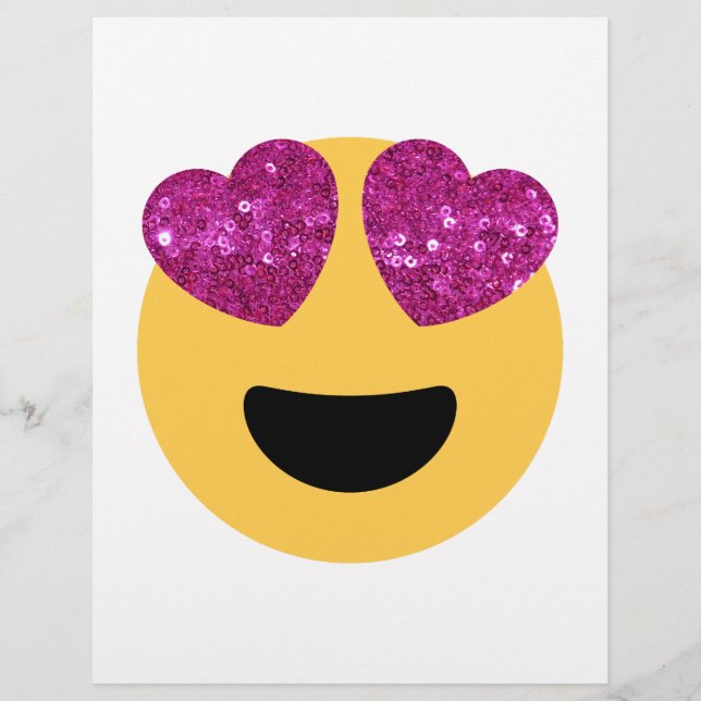 glitter hartoog emoji (Voorkant)