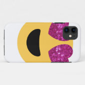 glitter hartoog emoji Case-Mate iPhone case (Achterkant (horizontaal))