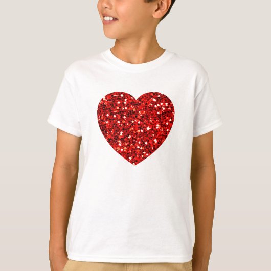 Glitter Heart T-shirt (Voorkant)