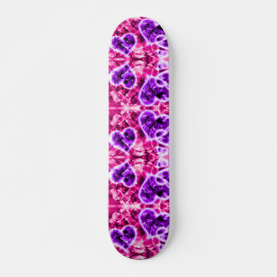 Glitter Hearts Cruiser Custom Pro Long Board Persoonlijk Skateboard