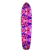 Glitter Hearts Cruiser Custom Pro Long Board Persoonlijk Skateboard (Verticaal)