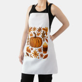 Glitter Herfst Bloemen Pompoen Dankzegging Schort (Insitu)