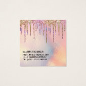 Glitter-holografisch Kaart voor afstandsbediening (Achterkant)