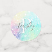 Glitter Holographic Iridescent Girly Confetti (Kleine voorkant)