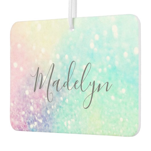  Glitter Holographic Iridescent Girly Luchtverfrisser (Links)