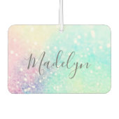  Glitter Holographic Iridescent Girly Luchtverfrisser (Voorkant)
