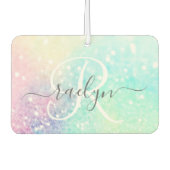 Glitter Holographic Iridescent Girly Luchtverfrisser (Voorkant)