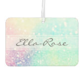 Glitter Holographic Iridescent Girly Luchtverfrisser (Achterkant)