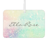 Glitter Holographic Iridescent Girly Luchtverfrisser (Voorkant)