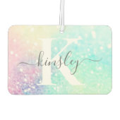 Glitter Holographic Iridescent Girly Luchtverfrisser (Achterkant)