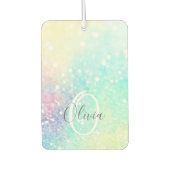 Glitter Holographic Iridescent Girly Luchtverfrisser (Voorkant)
