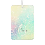 Glitter Holographic Iridescent Girly Luchtverfrisser (Achterkant)