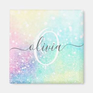 Glitter Holographic Iridescent Girly Magneet