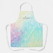 Glitter Holographic Iridescent Girly Schort (Voorkant)