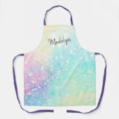 Glitter Holographic Iridescent Girly Schort (Voorkant)