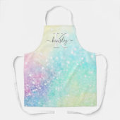 Glitter Holographic Iridescent Girly Schort (Voorkant)