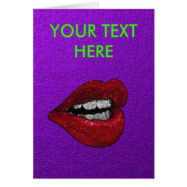 GLITTER HOT LIPS (Voorkant)