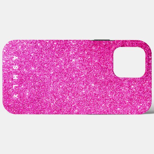 Glitter Hot Pink Sparkles Case-Mate iPhone Case (Achterkant (horizontaal))