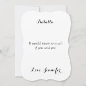 Glitter houdt mijn klep vast terwijl ik plaag | Br Kaart (Achterkant)