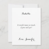 Glitter houdt mijn klep vast terwijl ik plaag | Ma Kaart (Achterkant)