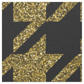 Glitter houndstooth patroon stof (Close Up)