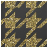 Glitter houndstooth patroon stof (Swatch)