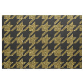 Glitter houndstooth patroon stof (Fat Quarter)