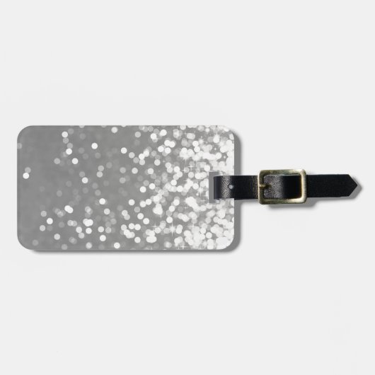 Glitter in de ✨ bagagelabel (Voorkant horizontaal)