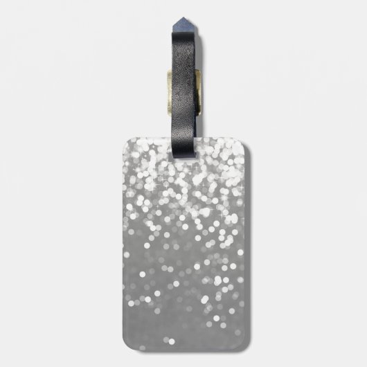 Glitter in de ✨ bagagelabel (Achterkant verticaal)