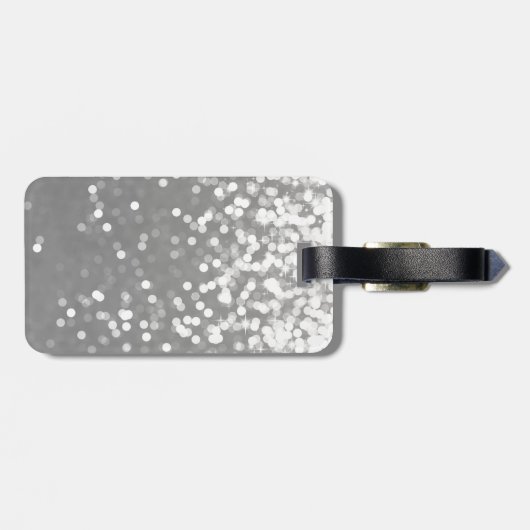 Glitter in de ✨ bagagelabel (Achterkant horizontaal)