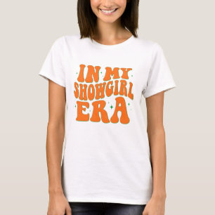 Glitter in mijn Showgirl Era Groovy Graphic T-shirt