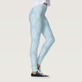 Glitter in zwart en zilver leggings (Rechts)