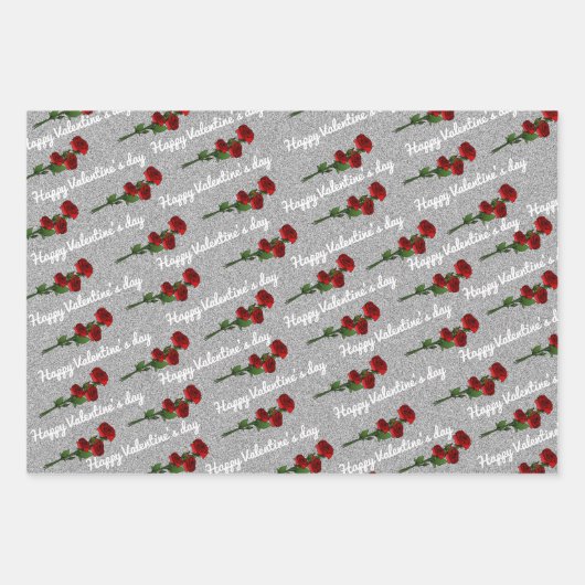 glitter  inpakpapier vel (Voorkant 3)