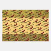 glitter inpakpapier vel (Voorkant)