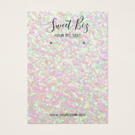 Glitter Iridescent Business Visitekaartje