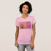 glitter is glanzend. t-shirt (Voorkant volledig)