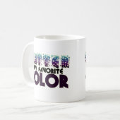 Glitter is mijn favoriete kleur koffiemok (Voorkant links)