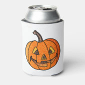 Glitter Jack O'Lantern Blikjeskoeler (Blikje Achterkant)