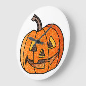 Glitter Jack O'Lantern Grote Klok (Hoek)