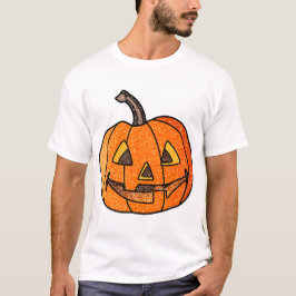 Glitter Jack O'Lantern T-shirt