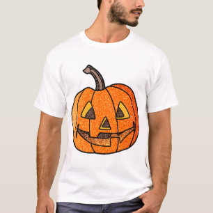 Glitter Jack O'Lantern T-shirt