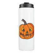 Glitter Jack O'Lantern Thermosbeker (Voorkant)
