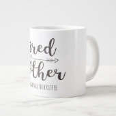 Glitter Jumbo Mok (Voorkant rechts)