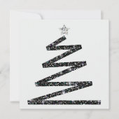 Glitter kerstboom kaart (Voorkant)