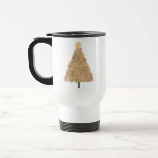 Glitter kerstboom reisbeker (Links)
